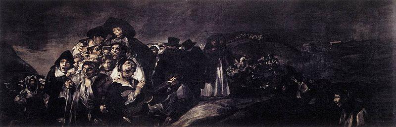 Francisco de Goya A Pilgrimage to San Isidro oil painting picture